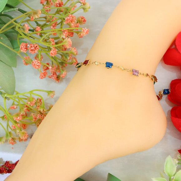 "New Beautiful Design Anklet for Women/Girls, Gift, A860 - Picture 3 of 10